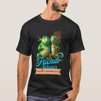 T-shirt cadeau d'amis de lézard
