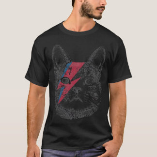 T-shirt Cadeau d'amis drôles de chat Ziggy Stardust amis d