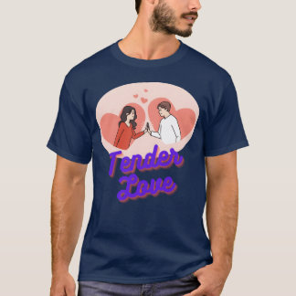 T-shirt Cadeau d'amour tendre