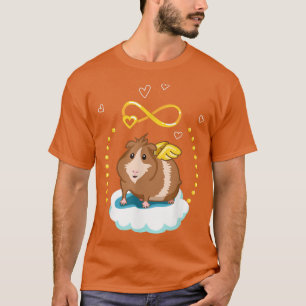 T-shirt Cadeau d'ange de cochon d'Inde mignon