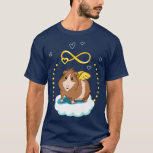 T-shirt Cadeau d'ange de cochons d'Inde mignons