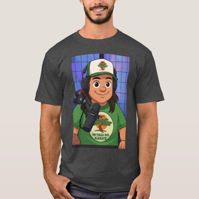 T-shirt Cadeau d'animé de karaté MiyagiDo (Devant)