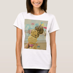 T-shirt Cadeau d'anniversaire de crème glacée