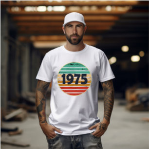 T-shirt Cadeau d'anniversaire de naissance vintage 1975