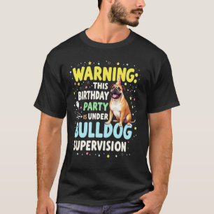 T-shirt Cadeau d'anniversaire drôle Chien Bouledogue Angla