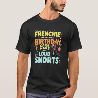 T-shirt Cadeau d'anniversaire drôle Chien Bouledogue Franç