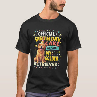 T-shirt Cadeau d'anniversaire drôle Chien Retriever doré