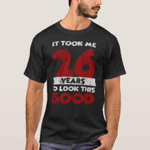 T-shirt Cadeau d'anniversaire drôle de 26 ans Vintage