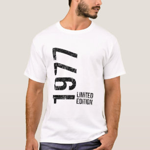 T-shirt Cadeau d'anniversaire original 1977 maintenant 49 