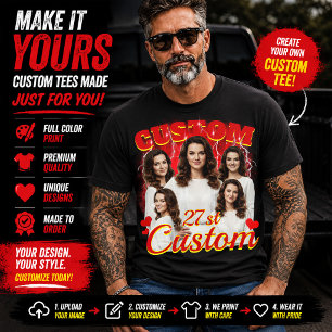 T-shirt Cadeau d'anniversaire personnalisé bootleg pour vo