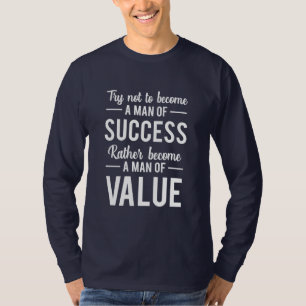T-shirt Cadeau d'anniversaire Un homme de succès
