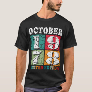 T-shirt cadeau d'anniversaire vintage octobre 1978 ami