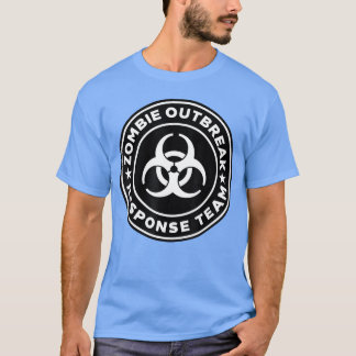 T-shirt Cadeau d'apocalypse de réponse à une flambée de zo
