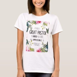 T-shirt Cadeau d'appréciation pour le pasteur Citation de
