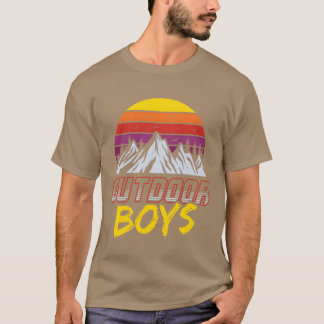 T-shirt Cadeau d'aventure de randonnée de camping de scout