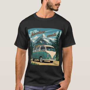T-shirt Cadeau d'aventure rustique en plein air