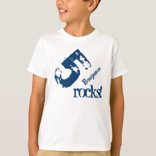 T-shirt Cadeau de 5e anniversaire pour un numéro de 5 ans