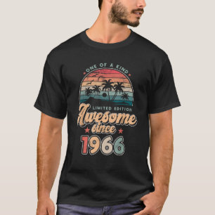 T-shirt Cadeau de 60 ans réalisé en 1966 Conçu pour une éd