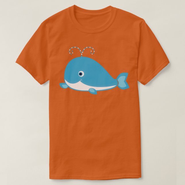 T-shirt Cadeau de baleine (Design devant)