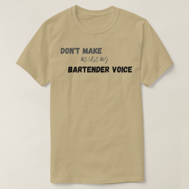 T-shirt Cadeau de barman pour collègues drôle idée de cade (Design devant)
