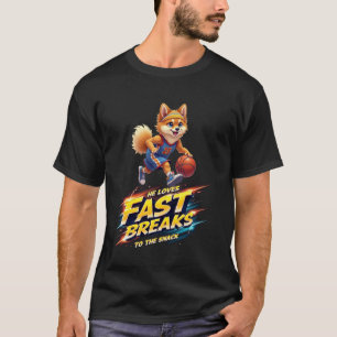 T-shirt Cadeau de basketball amusant pour les amoureux de