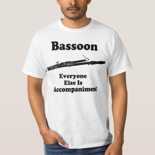 T-shirt Cadeau de Basson (Devant)