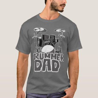 T-shirt Cadeau de batterie pour papa batteur