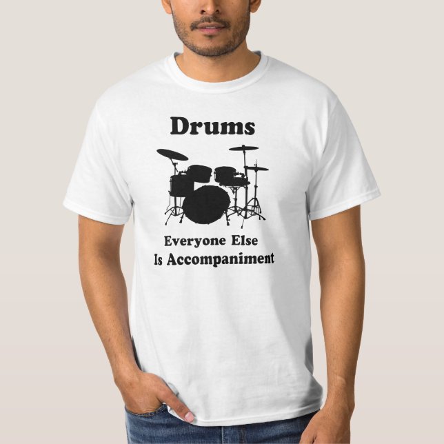 T-shirt Cadeau de batteur (Devant)