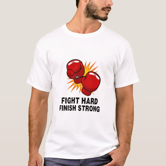 T-shirt Cadeau de boxe (Devant)