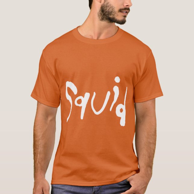 T-shirt Cadeau de calmar (Devant)