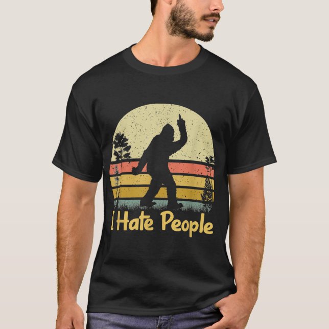 T-shirt Cadeau de camping rétro (Devant)