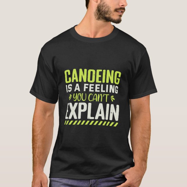 T-shirt cadeau de canoë (Devant)