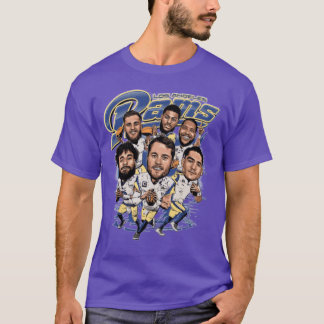 T-shirt Cadeau de caricature de l'équipe de football des R