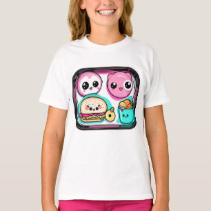 T-shirt Cadeau de Cartoon Foods pour enfants