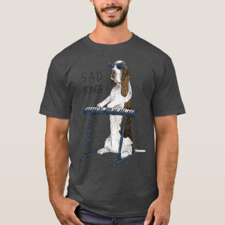 T-shirt Cadeau de chansons tristes à un ami