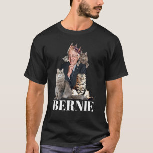 T-shirt Cadeau de chat drôle de Bernie Sanders