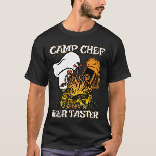 T-shirt Cadeau de chef de camp pour des cuisiniers de