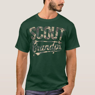 T-shirt Cadeau de chef scout aventure de camping