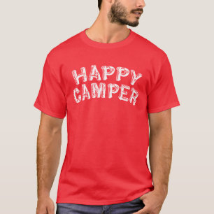 T-shirt Cadeau de chemise de camp de profondément