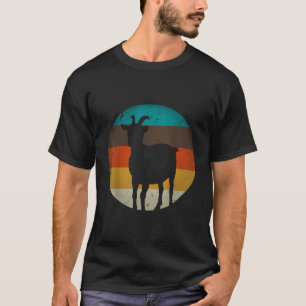 T-shirt Cadeau de chèvre Vintage Rétro Funny Producteur 
