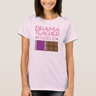 T-shirt Cadeau de chocolat de professeur de drame pour