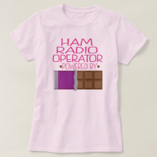 T-shirt Cadeau de chocolat d'opérateur radio de jambon