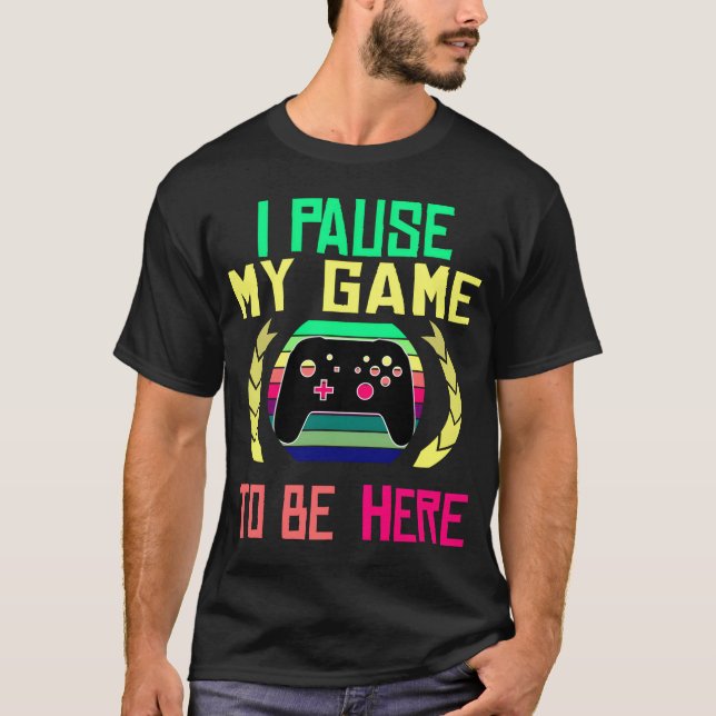 T-shirt Cadeau de citation de jeu (Devant)