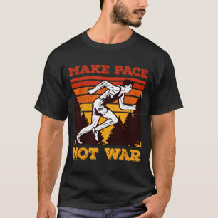 T-shirt Cadeau de citation drôle de coureur rétro - Faire 
