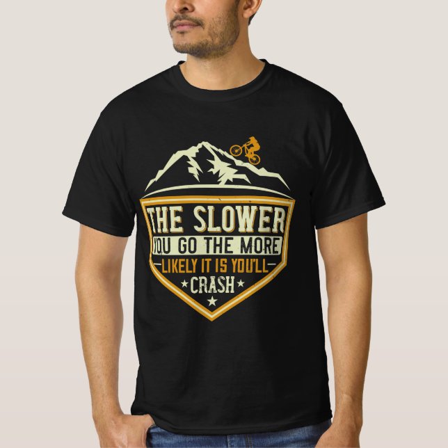 T-shirt Cadeau de citations de VTT (Devant)