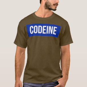 T-shirt Cadeau de codéine pour les pharmaciens