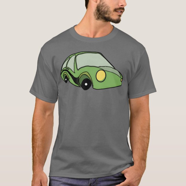 T-shirt Cadeau de conception de voiture (Devant)