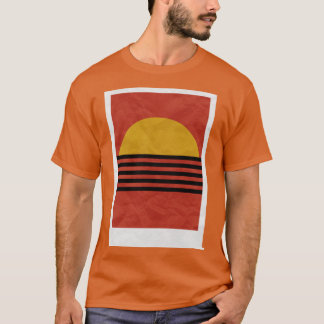 T-shirt Cadeau de conception graphique rétro vintage minim