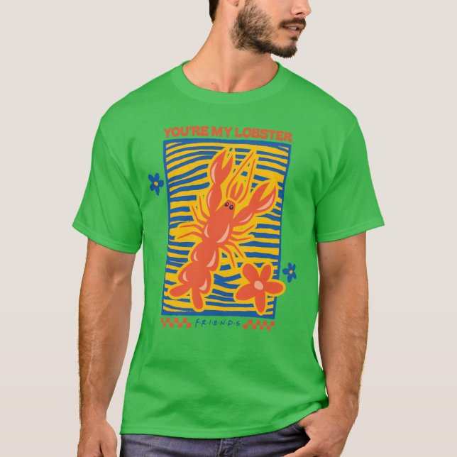 T-shirt Cadeau de conception Vous êtes mon homard amis (Devant)