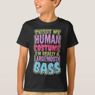 T-shirt Cadeau de costume humain de conception de pêche à